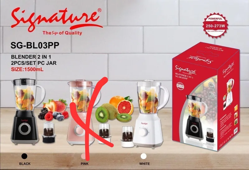 2 in 1 Signature Blender