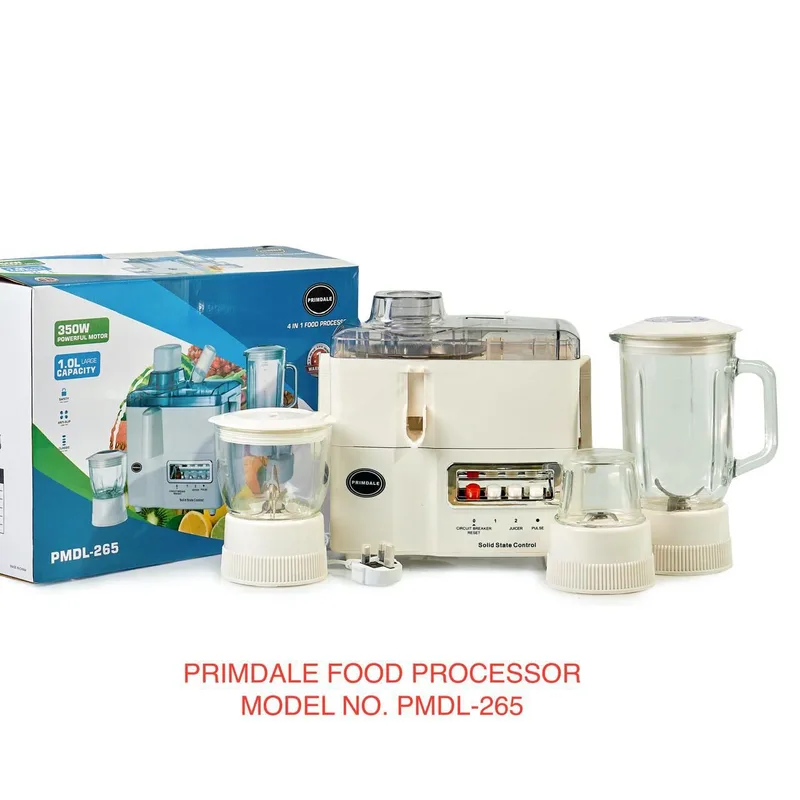 4 in 1 Primdale Food Processor