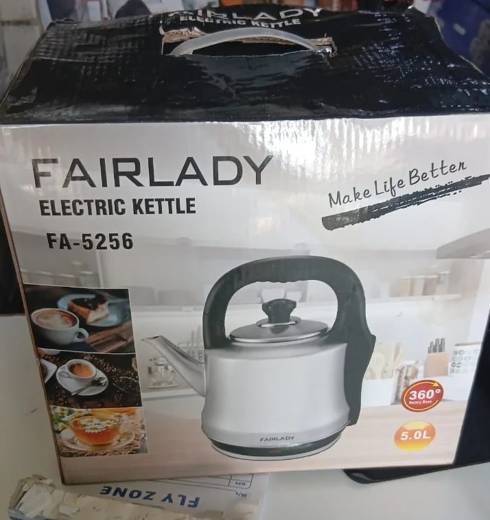 5L Fairlady Electric Kettle (model FA-5256).
