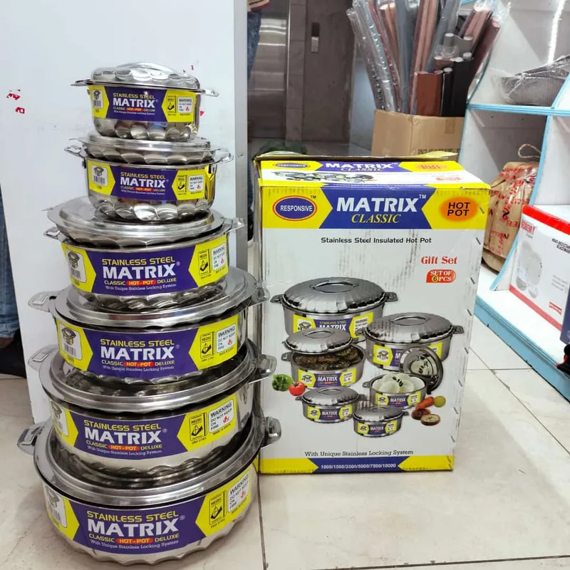 6 Pieces Matrix Hotpots Set.