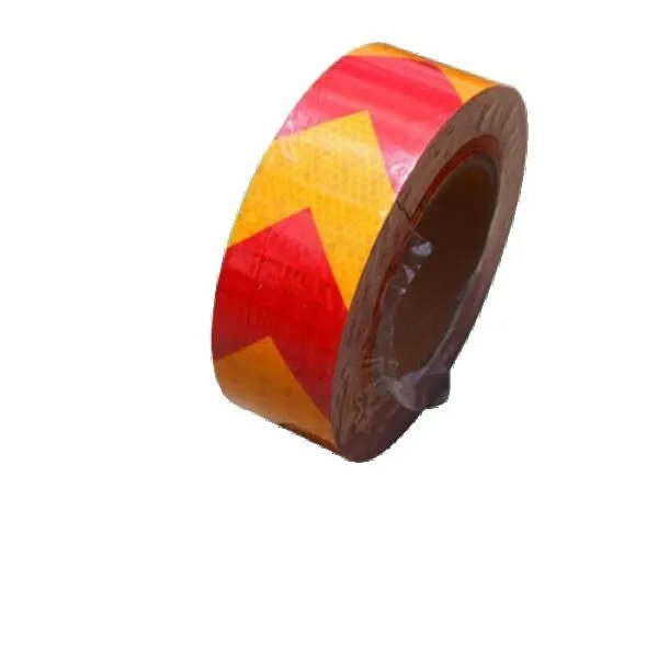 Adhesive Reflective Tape Yellow Red