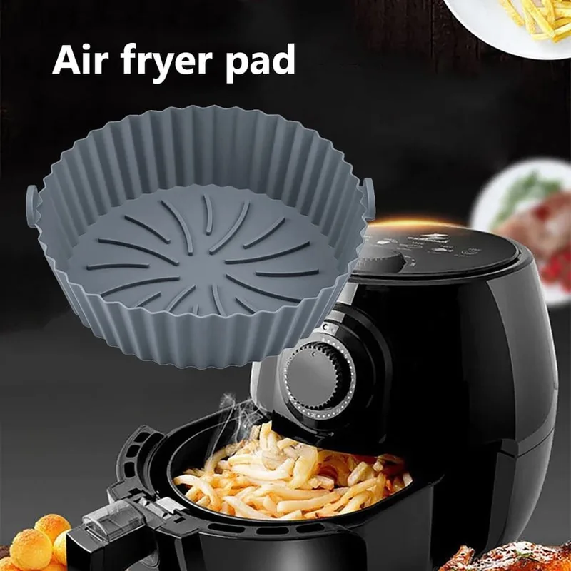 Air fryer silicone lining