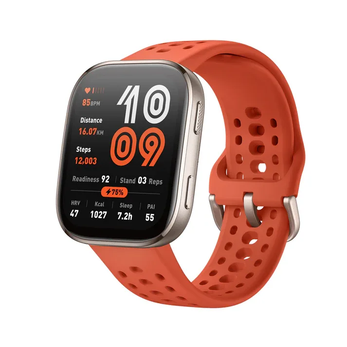 Amazfit Bip 6 Smartwatch | Red