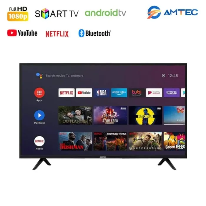 Amtec 43″ Inch Smart Android Frameless Led Tv