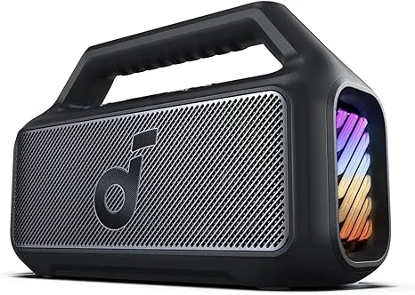 Anker Soundcore Boom 2 – 80W Portable Bluetooth Speaker with BassUp | Powerful Outdoor Audio