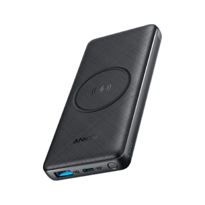 Anker 533 Wireless Power Bank (PowerCore 10K) | Black