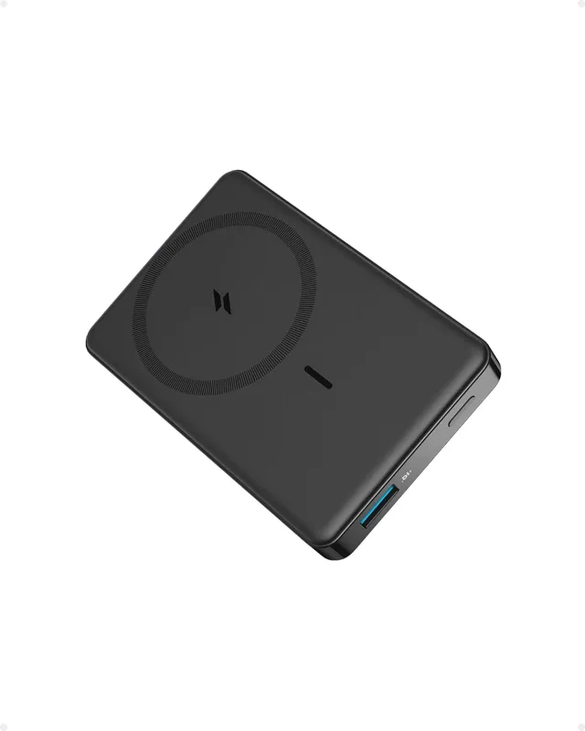 Anker MagGo Ulta-Slim Magnetic Power Bank (10,000 mAh, 30W USB-C Charging, 15W MagSafe) | Black