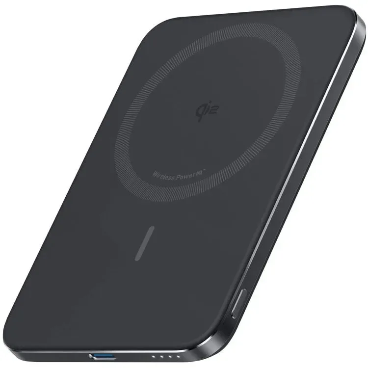 Anker Nano Power Bank (5K, MagGo, Slim) – A1665H11 – Black