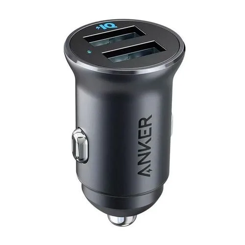 Anker PowerDrive 2 Alloy 24W Car Charger – A2727H12 (Black)