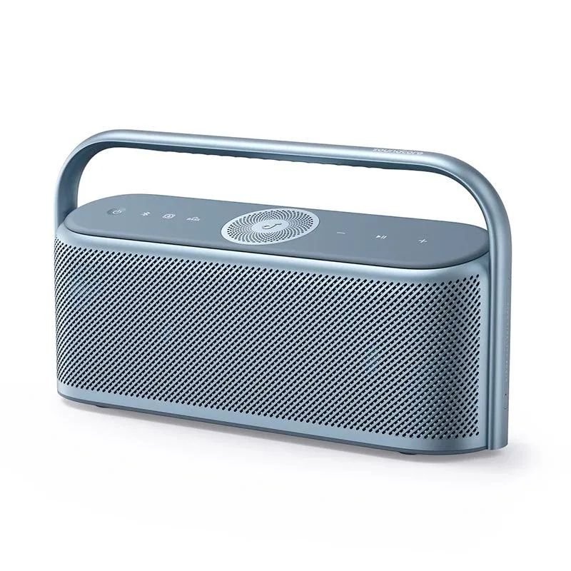 Anker Soundcore Motion X600 – 50W Surround Sound Waterproof Portable Bluetooth Speaker with Spatial Audio – A3130031 – Blue