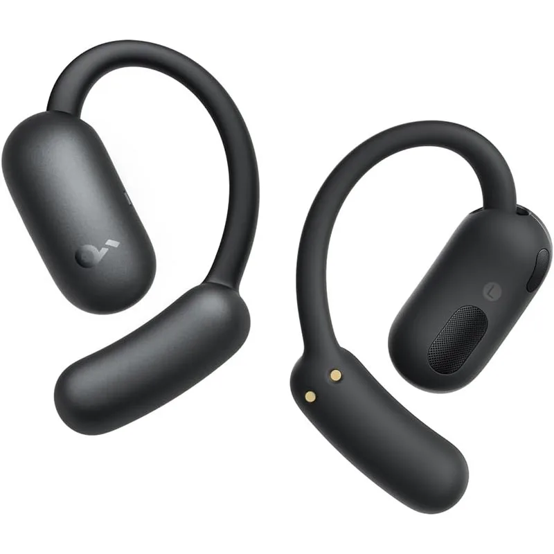 Anker Soundcore AeroFit 2 Adjustable Open-Ear Wireless Earbuds – A3874H11 – Black