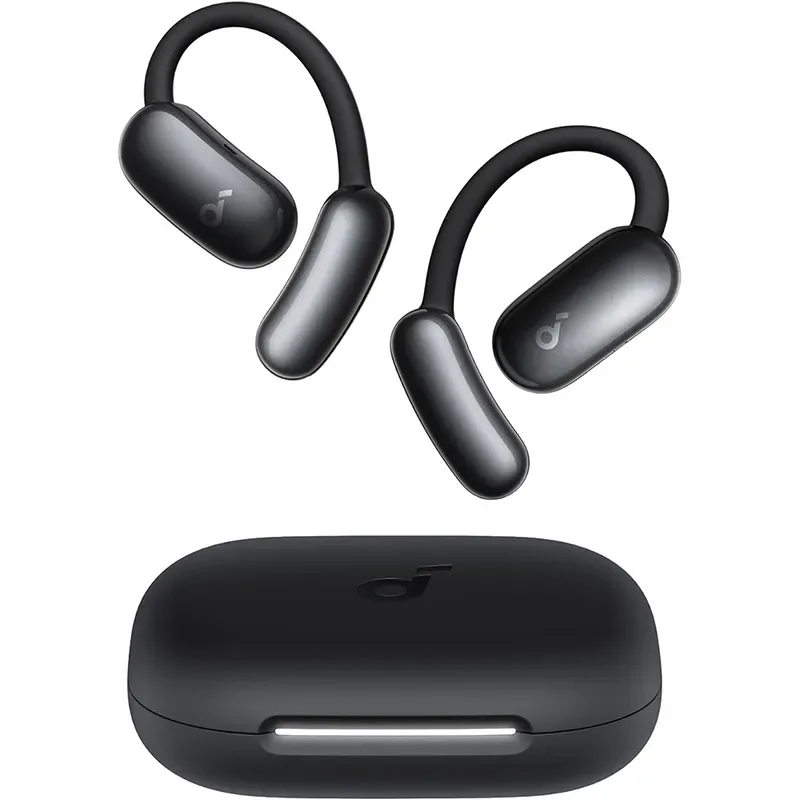 Anker Soundcore Aerofit 2 Ai Assistant Open-Ear Wireless Earbuds – A3874H12 – Black
