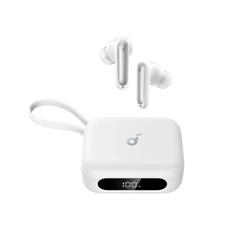 Anker Soundcore P41i Wireless Earbuds with Portable Phone Charger (Built-in) | White