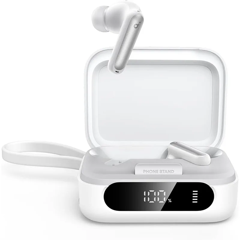 Anker Soundcore P41i Wireless Earbuds with Portable Phone Charger (Built-in) – A3937H21 – White