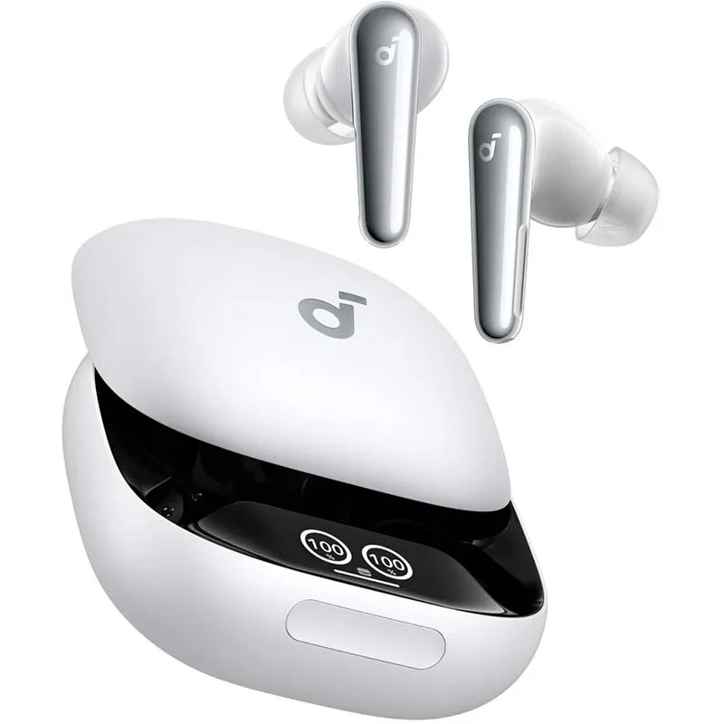 Anker Soundcore Liberty 4 Pro True Wireless Noise-Canceling Earbuds – A3954H21 – Matte White