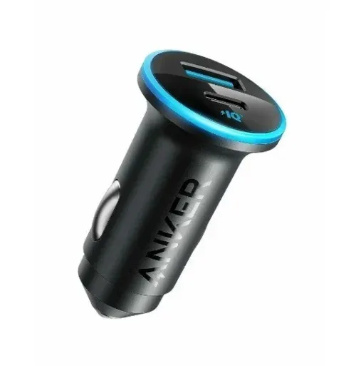Anker PowerDrive 323 USB-C Car Charger Adapter 52.5W