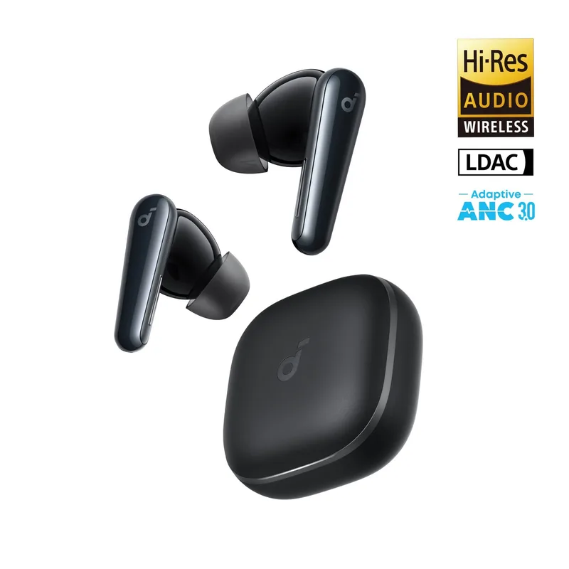 Anker Soundcore Liberty 5 Pro Noise Cancelling Wireless Earbuds (Black, Blue, White)