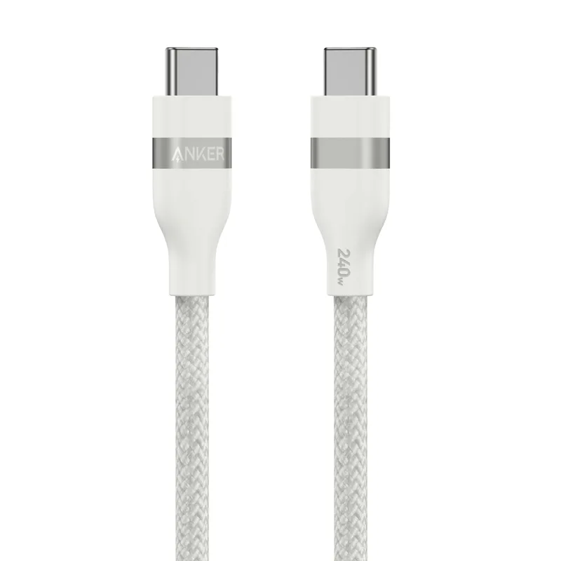 Anker Zolo USB-C to USB-C Cable (1m, 240W) White