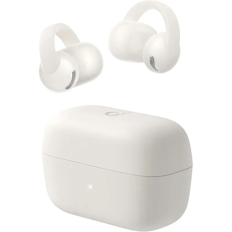 Anker Soundcore C50i | Comfortable Clip on Earbuds with Powerful Bass – D1101H21 – White