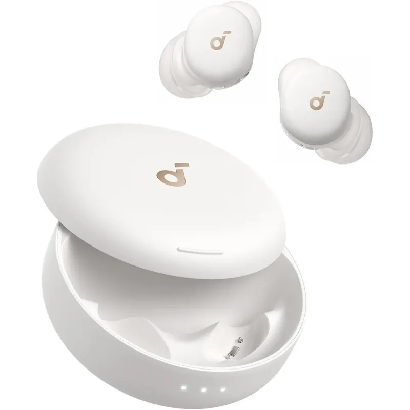 Anker Soundcore Sleep A30 Special – Sleep Earbuds with Triple Noise Reduction System – D1301ZB1 – Lunar White