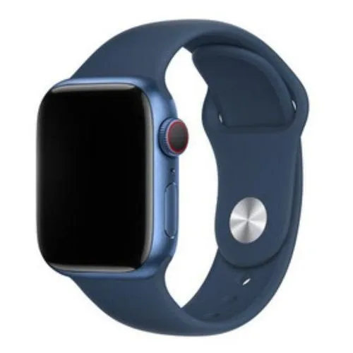 APPLE WATCH SERIES 7 GPS + CELLULAR 41MM BLUE – ABYSS BLUE SPORT BAND (AL)- MKHU3B/A