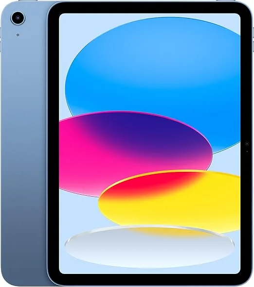 Apple Ipad MQ6W3LL/A, A14 Bionic Chip,10th Gen 4GB RAM, 256GB SSD, 10.9”Inch