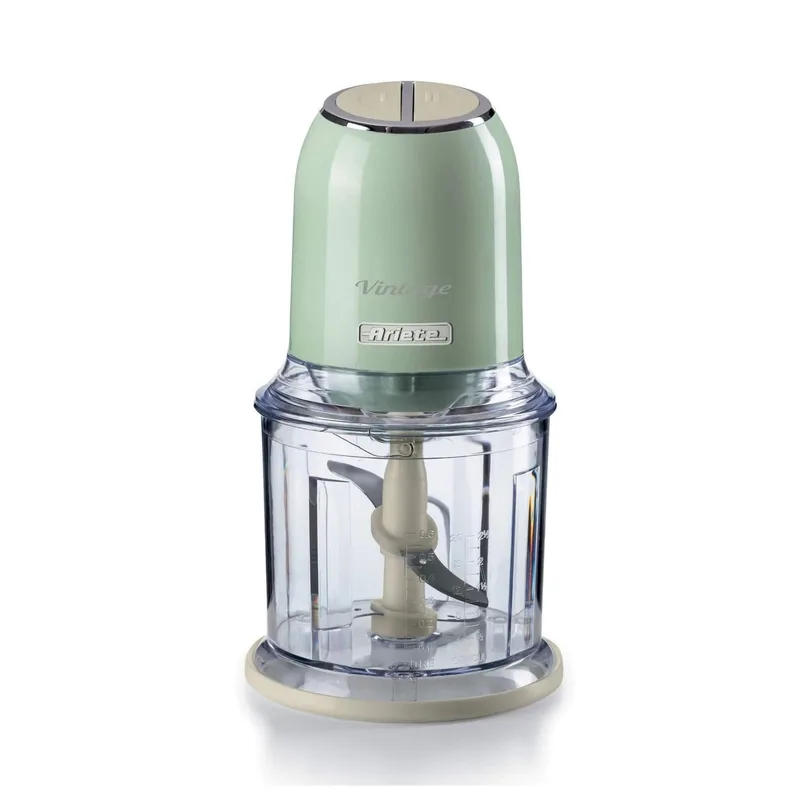 ARIETE Vintage Food Chopper – 400W, Green