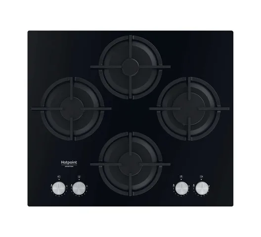 Ariston AGS 61S/BK Built In 4 Gas Hob