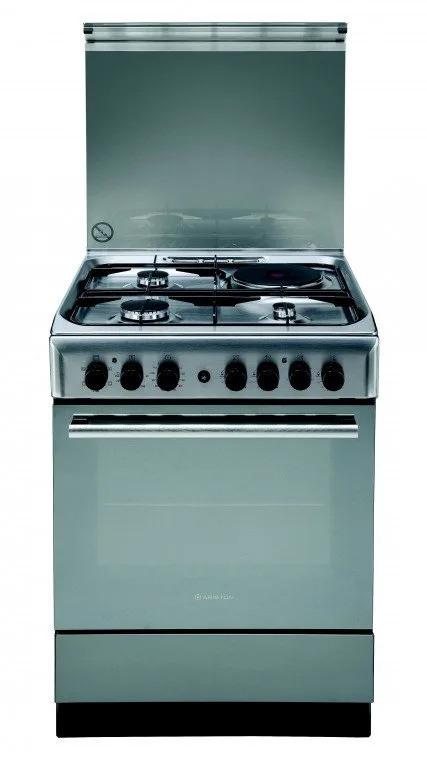 Ariston A6MSH2F X 3 Electric 1 Gas Cooker