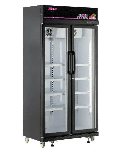 ARMCO ASC-700: 580L No Frost Double Glass Door Showcase Cooler