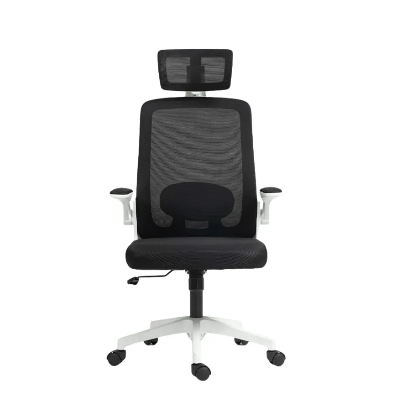 Aula Ergonomic and Orthopedic Gaming Office Chair with Adjustable Headrest Frame – White