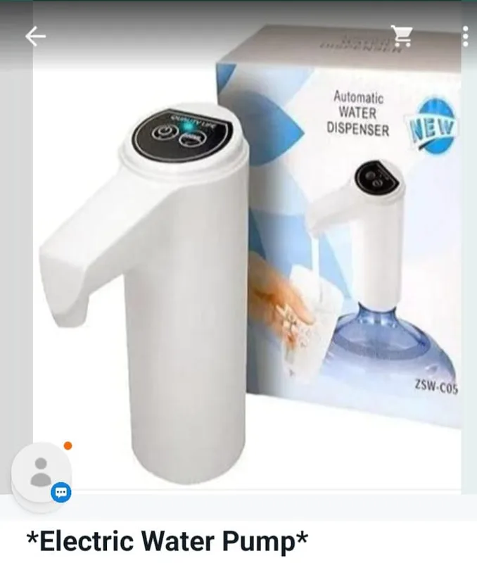 Automatic Electric Portable Easy-to-Use Water Pump.