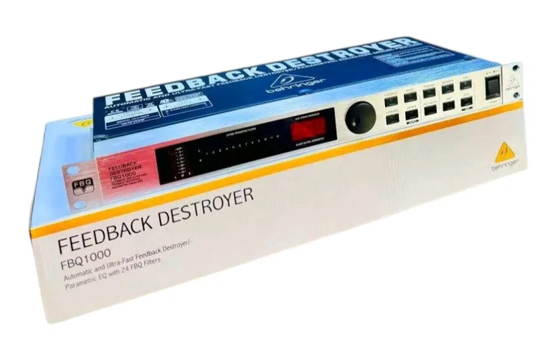 BEHRINGER FBQ1000 Automatic And Ultra-Fast Feedback Destroyer