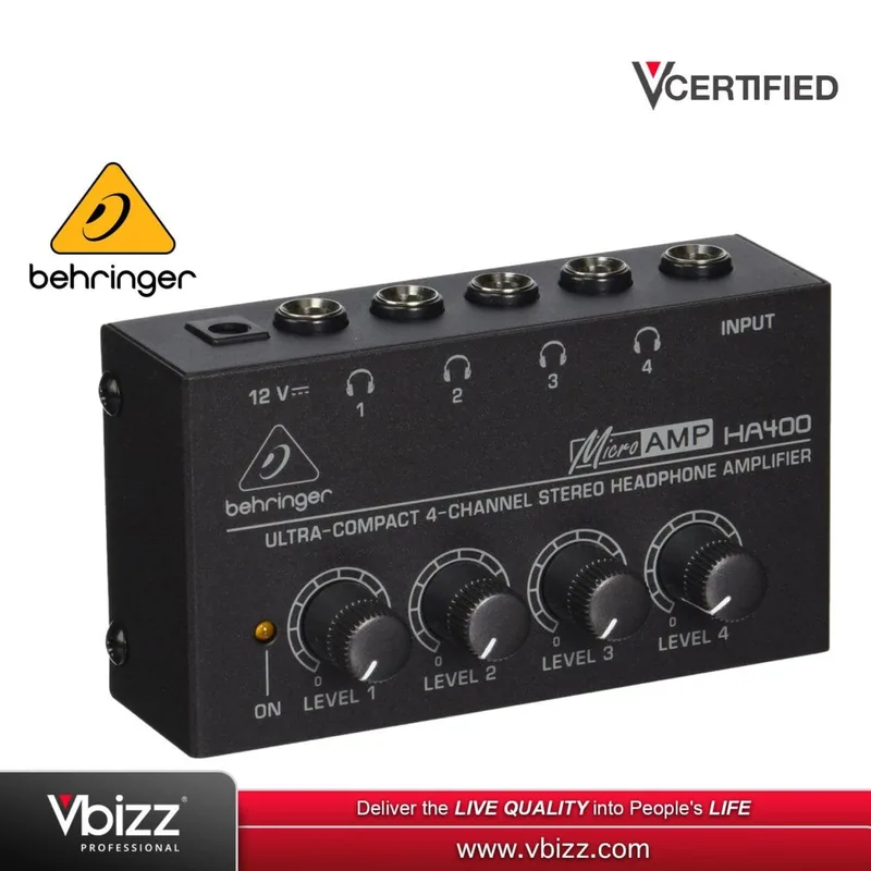 Behringer HEADPHONE AMPLIFIER HA400
