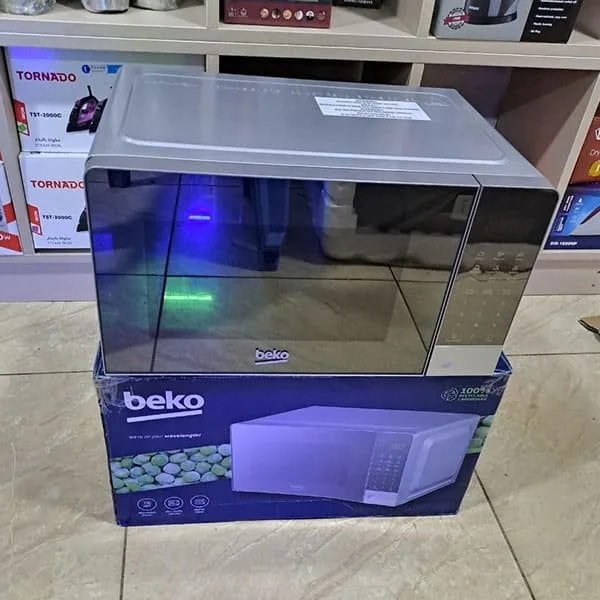 Beko Uk 20 Ltr Digital Microwave -Silver