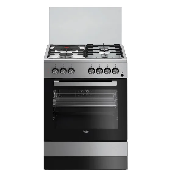 Beko FSET63110DX 60X60 3+1 Cooker