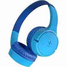 Belkin soundform Mini on-ear headphones for kids (Blue)-AUD002BTBL