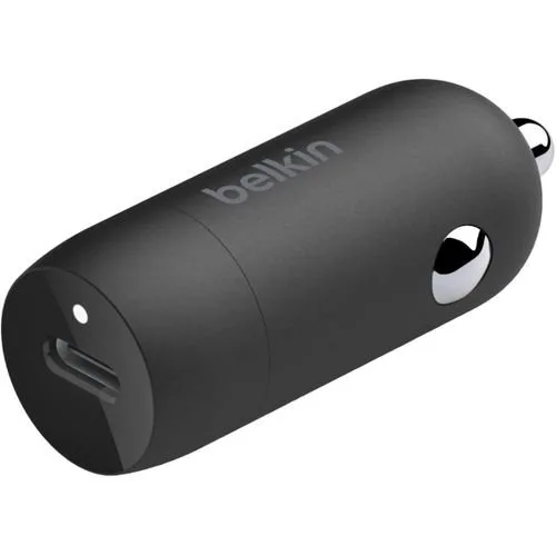 Belkin 30W USB-C PD Car Charger Black