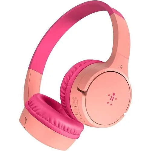 BELKIN SOUNDFORM MINI ON-EAR HEADPHONES FOR KIDS – PINK