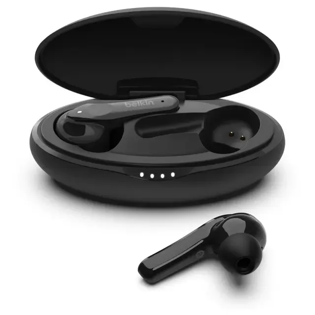 Belkin SOUNDFORM TRUE WIRELESS STEM EARBUDS WITH WIRELESS CHARGING