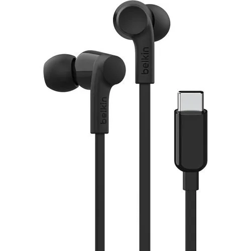 Belkin USB-C In-Ear Headphone Black