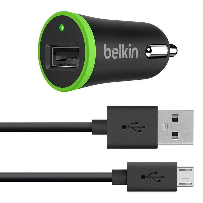 Belkin Micro AC Charger 2.1A Universal USB-A to USB-C Cable