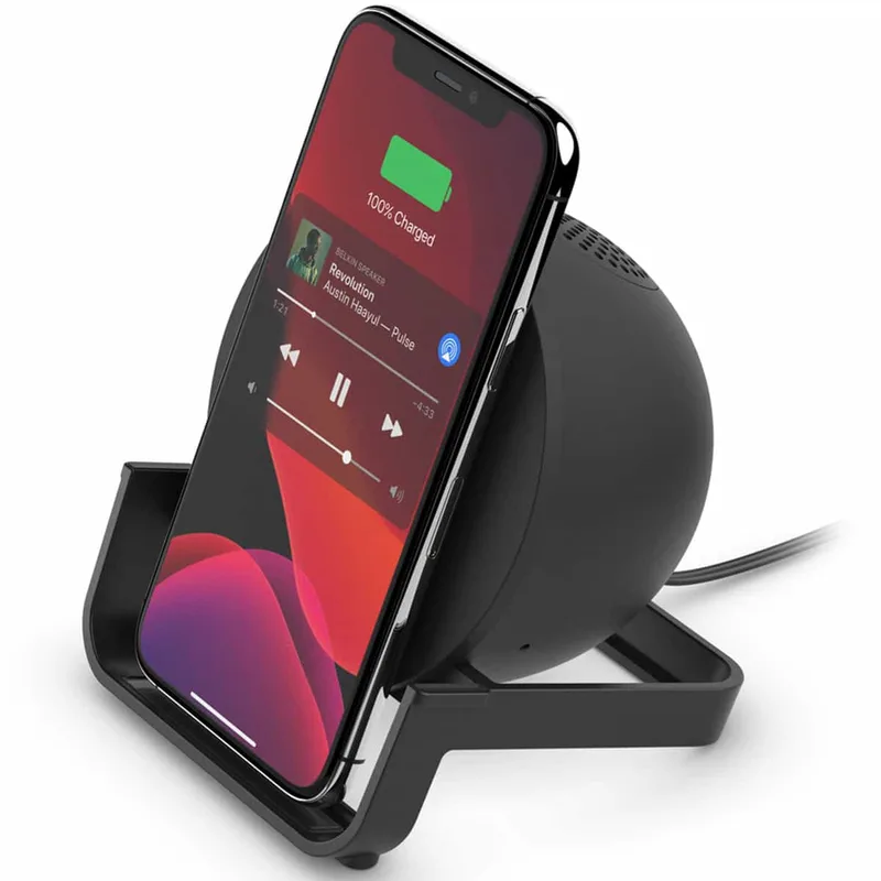 Belkin SOUNDFORM Charge Bluetooth Speaker + Wireless Charger