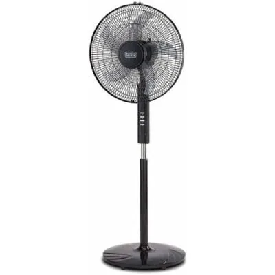 Black & Decker FS1620-B5 16 Inch Pedestal Stand Fan, Black