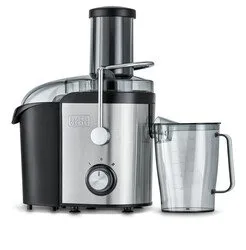BLACK+DECKER JE800-B5 Juice Extractor, Stainless Steel – 800W