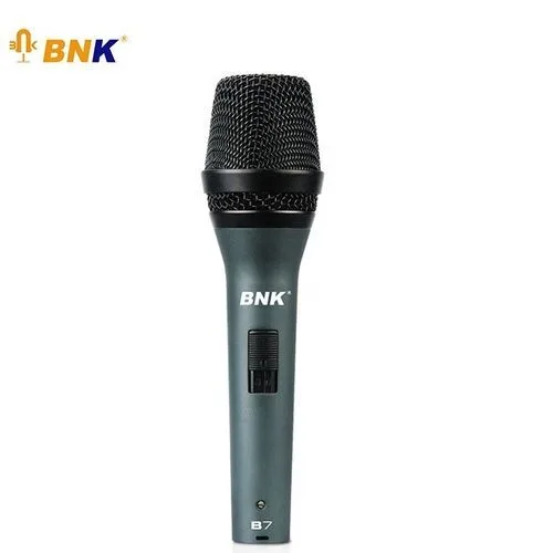 BNK B7 Professional Dynamic Microphone – Delivers clear and reliable sound capture, making it ideal for live performances, recordings, and professiona