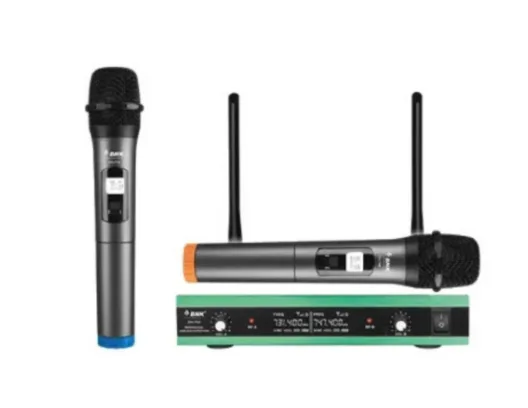BNK DH-744A Wireless Microphone System- Provides clear and stable wireless audio transmission, making it ideal for speeches, events, teaching, and per