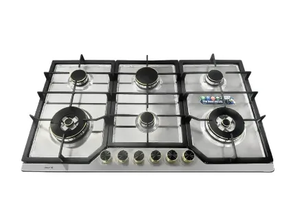 Bolesi BLS-ML-8602G 6-Burner Stainless Steel Gas Hob Built-In Cooker – High Efficiency, Durable & Modern Kitchen Design