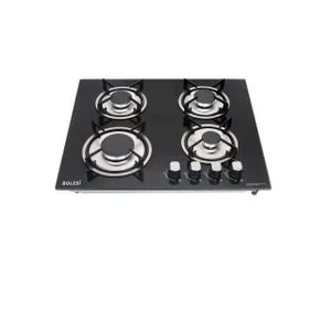 Bolesi 4 Gas Burner Built In Tampered Glass Hob