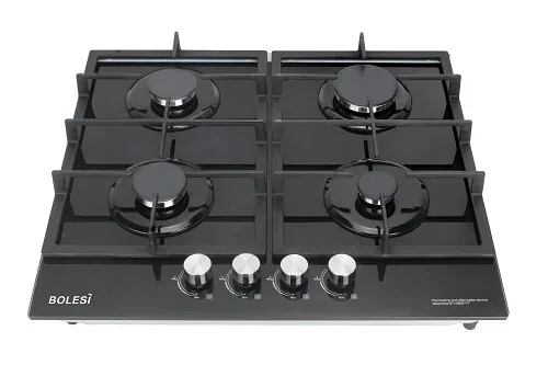Bolesi H59‑4006B 4 Burner Built‑In Gas Hob